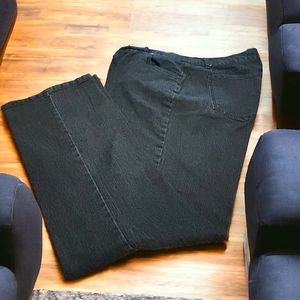 Woman Within Black Jeans